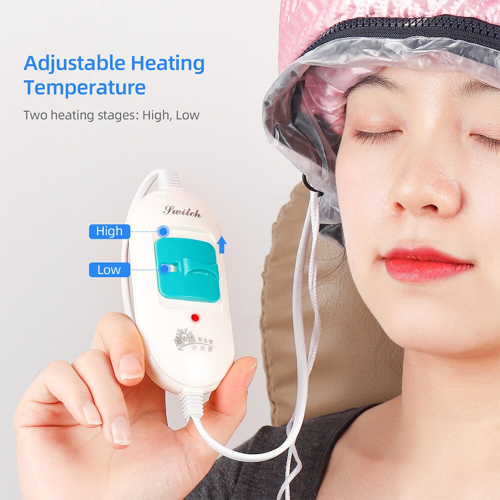 Electric Hair Steamer Cap for Deep Conditioning by HitMyNeed
