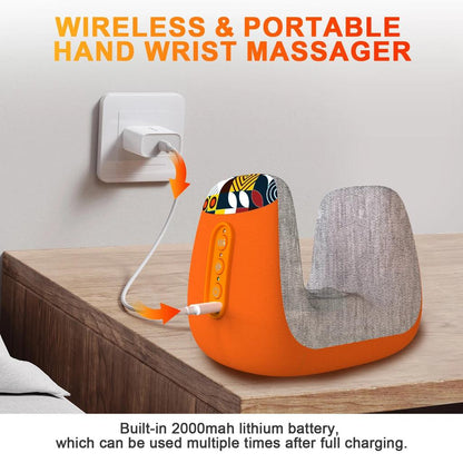 Electric Hand Massager with Heat & Air Compression by HitMyNeed