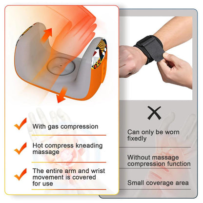 Electric Hand Massager with Heat & Air Compression by HitMyNeed