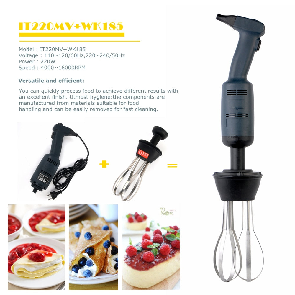 Electric Hand Mixer with Double Whisk, 500W by HitMyNeed