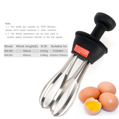 Electric Hand Mixer with Double Whisk, 500W by HitMyNeed