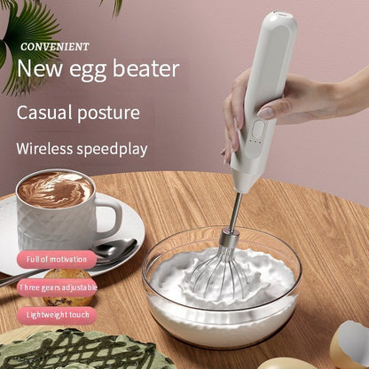 Electric Handheld Milk Frother & Egg Beater by HitMyNeed