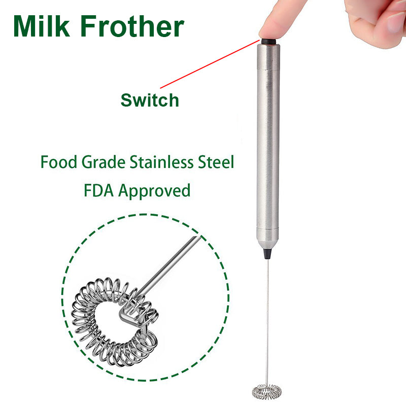 Electric Handheld Milk Frother & Egg Beater Mixer by HitMyNeed