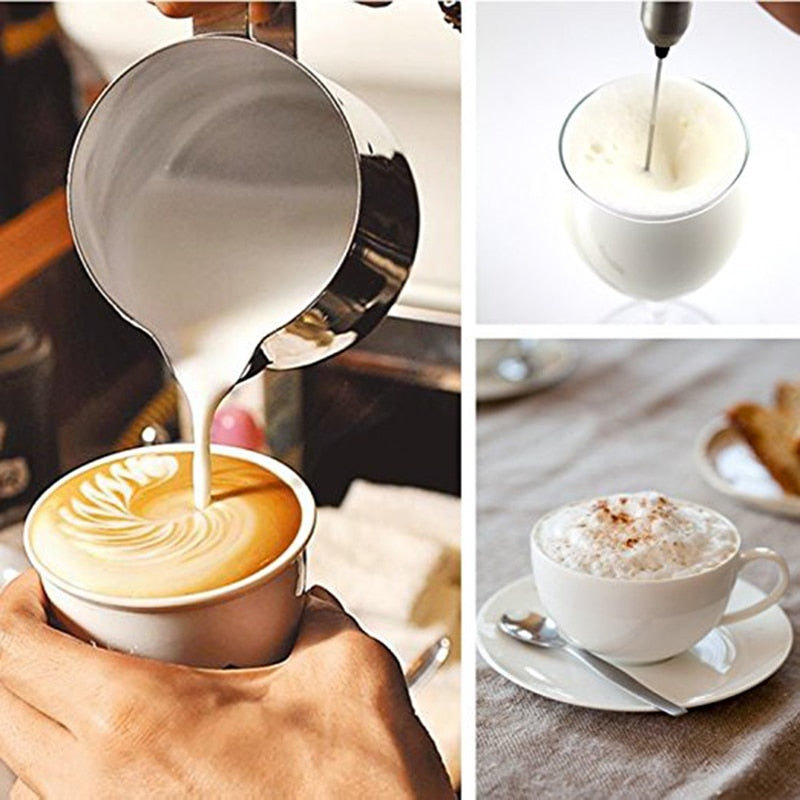 Electric Handheld Milk Frother & Egg Beater Mixer by HitMyNeed