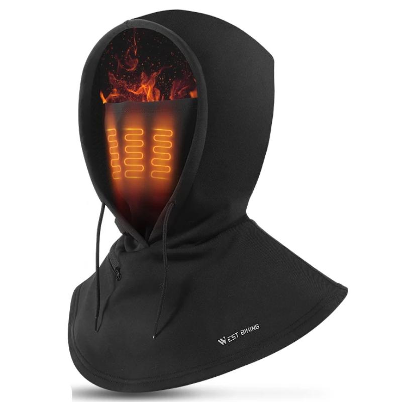 Electric Heated Cycling Balaclava Winter Face Mask by HitMyNeed