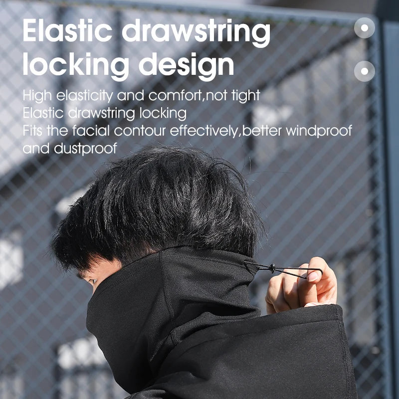 Electric Heated Cycling Balaclava Winter Face Mask by HitMyNeed