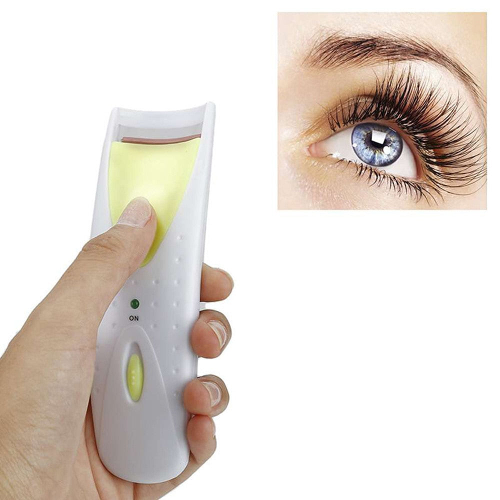 Electric Heated Eyelash Curler with Fast Warm-Up by HitMyNeed