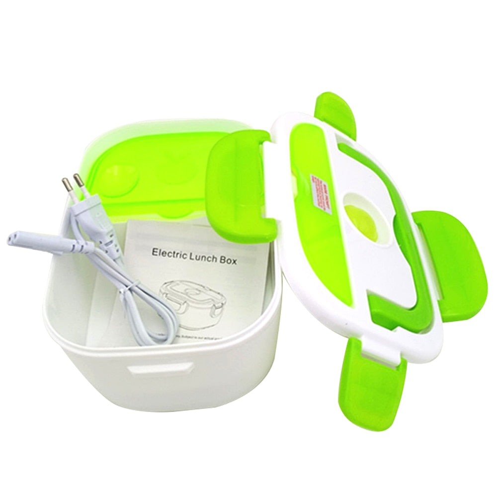 Electric Heated Lunch Box Portable Food Container by HitMyNeed