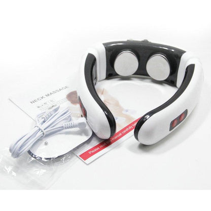 Electric Heating Neck and Back Massager by HitMyNeed