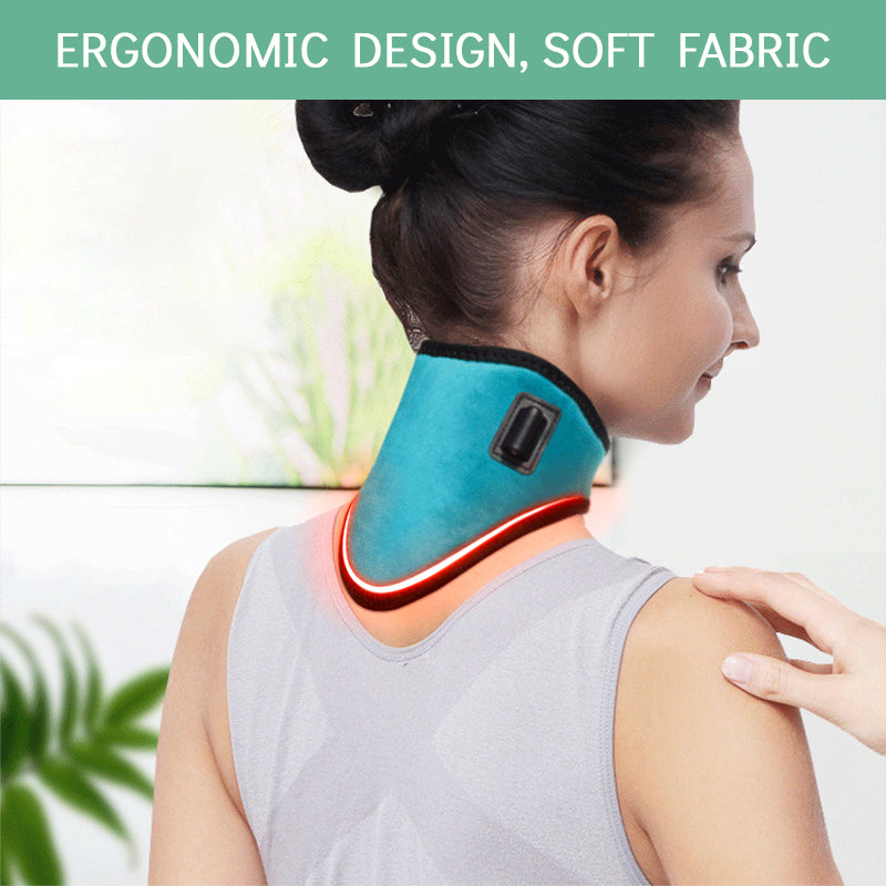 Electric Heating Neck Brace with Moxibustion Therapy by HitMyNeed