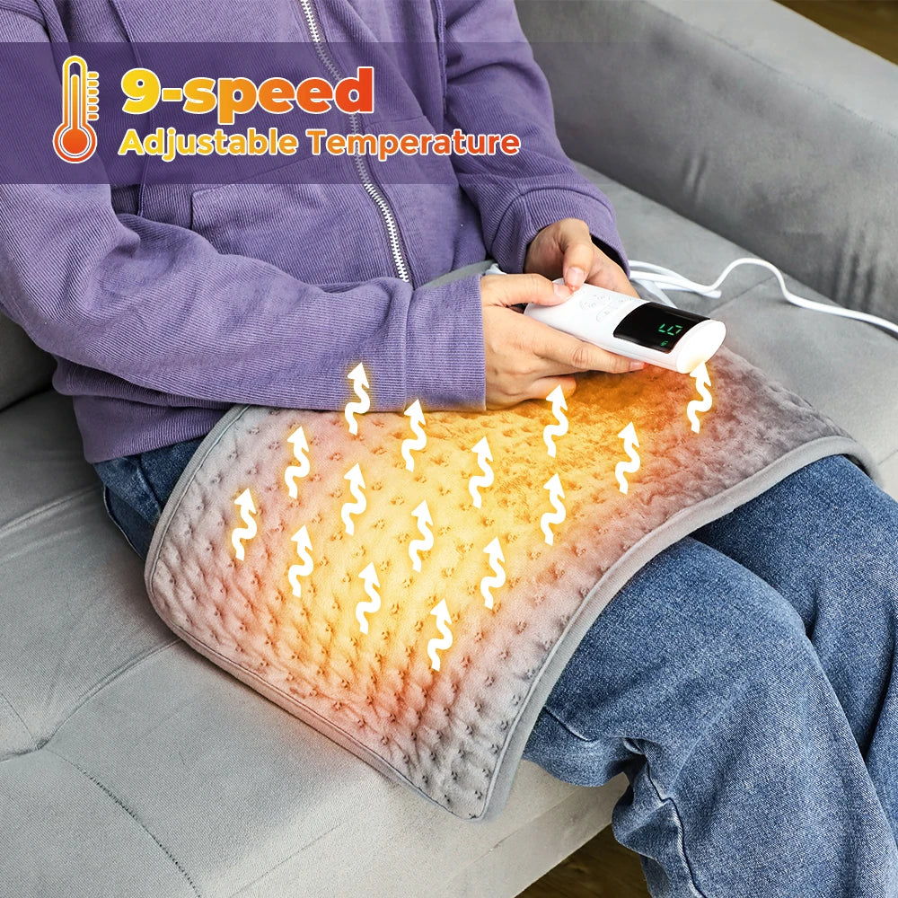 Electric Heating Pad Blanket for Bed & Sofa 58x29cm by HitMyNeed