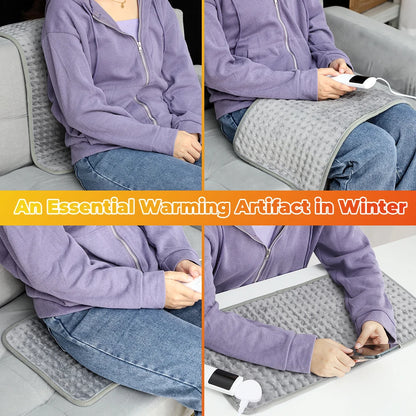 Electric Heating Pad Blanket for Bed & Sofa 58x29cm by HitMyNeed