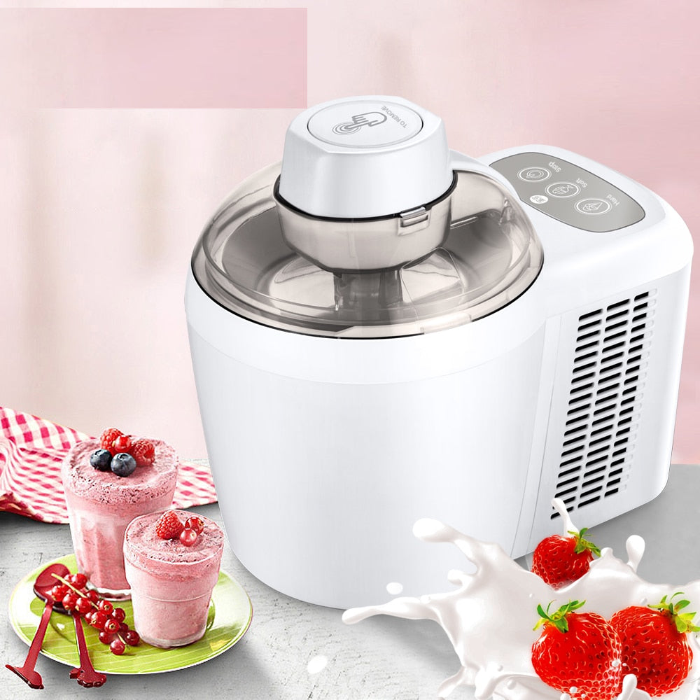 Electric Ice Cream Maker Machine 700ml 220V by HitMyNeed