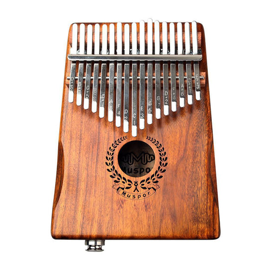Electric Kalimba 17-Key Wood Thumb Piano by HitMyNeed