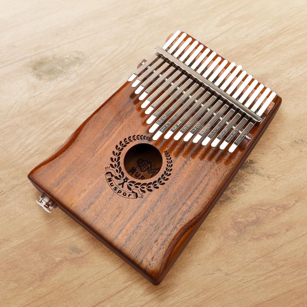 Electric Kalimba 17-Key Wood Thumb Piano by HitMyNeed