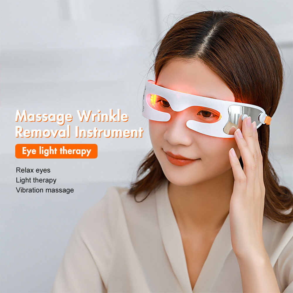 Electric LED Eye Massager with Heat Therapy by HitMyNeed