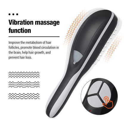 Electric LED Scalp Massage Comb with Atomizer by HitMyNeed