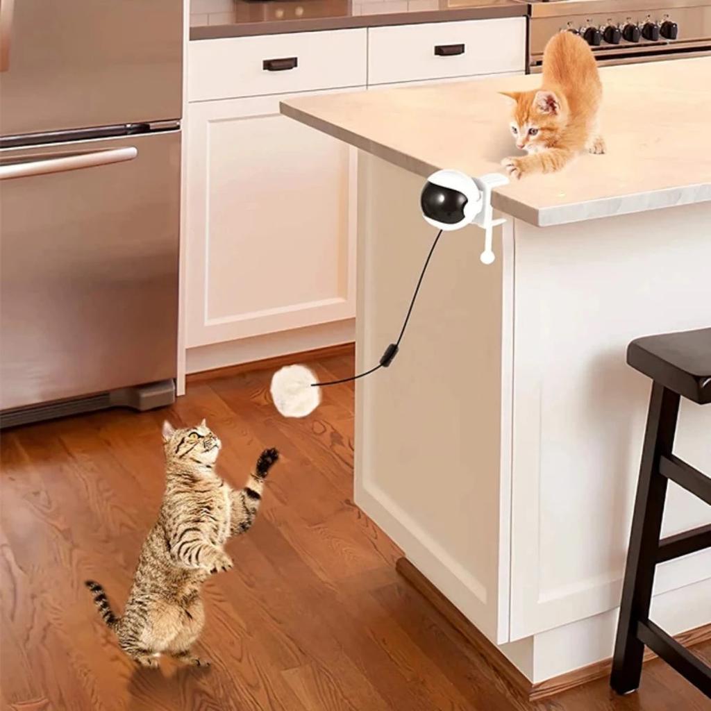 Electric Lifting Ball Interactive Motion Cat Toy by HitMyNeed