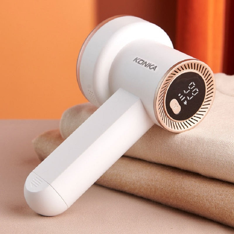 Electric Lint Remover Shaver with LED Display by HitMyNeed