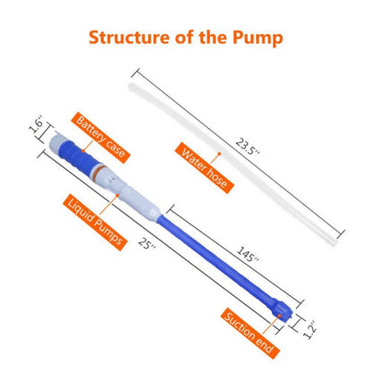 Electric Liquid Transfer Pump with Suction Tube by HitMyNeed