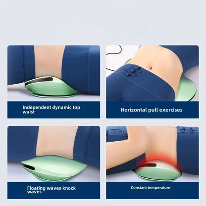 Electric Lumbar Traction Massager with Vibration by HitMyNeed
