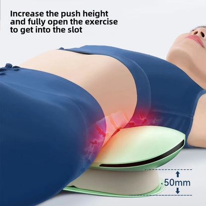 Electric Lumbar Traction Massager with Vibration by HitMyNeed