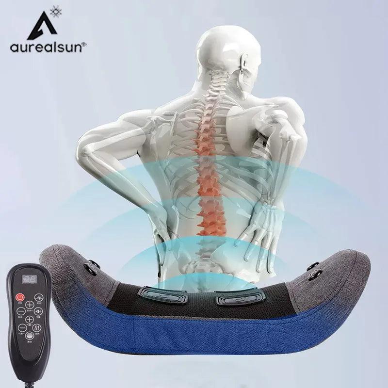 Electric Lumbar Waist Massager with Heat & Airbags by HitMyNeed