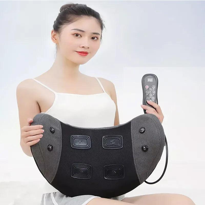 Electric Lumbar Waist Massager with Heat & Airbags by HitMyNeed