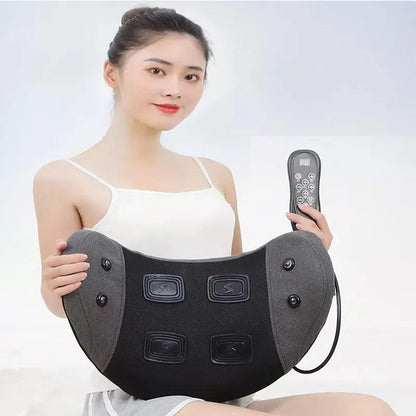 Electric Lumbar Waist Massager with Heat & Airbags by HitMyNeed
