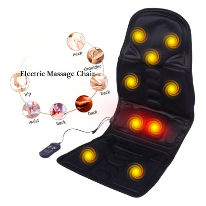 Electric Massage Chair Cushion with Heat by HitMyNeed