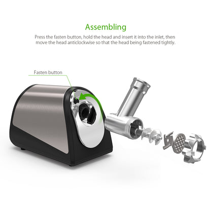 Electric Meat Grinder & Sausage Maker 1.8kg/min by HitMyNeed
