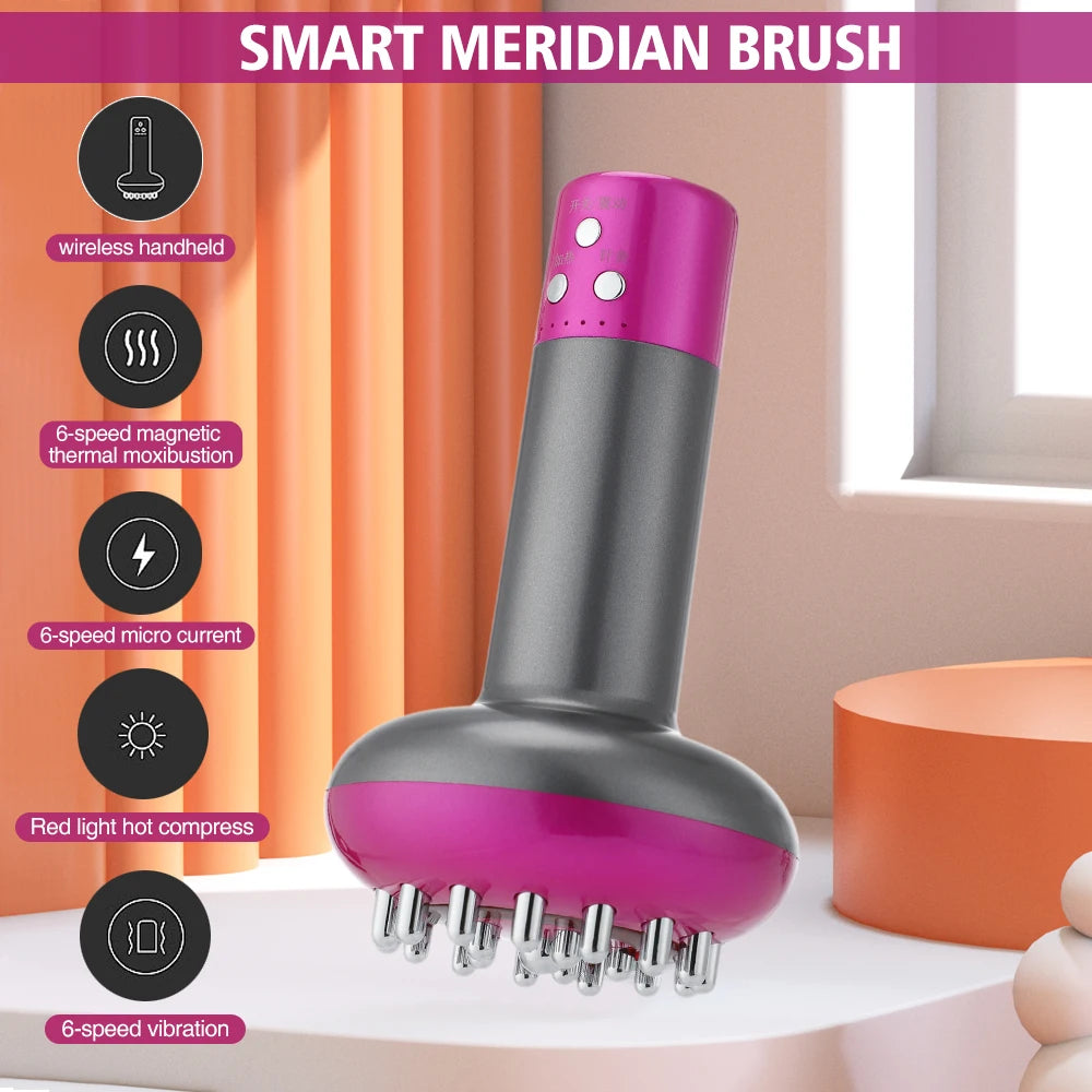 Electric Meridian Brush Gua Sha Body Massager by HitMyNeed