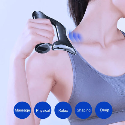 Electric Microcurrent Guasha Fascia Massager by HitMyNeed