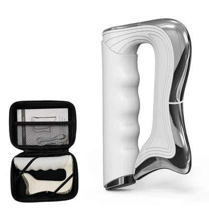 Electric Microcurrent Guasha Fascia Massager white by HitMyNeed