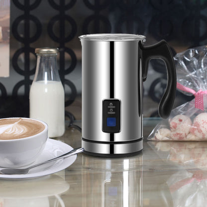 Electric Milk Frother Foam Maker 500W Stainless Steel by HitMyNeed