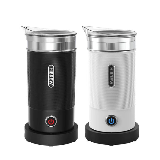Electric Milk Frother & Warmer for Hot and Cold Drinks by HitMyNeed