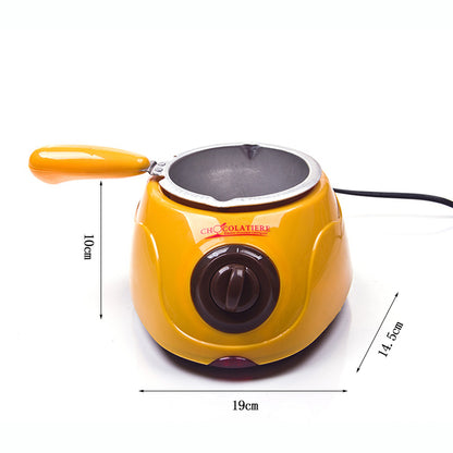Electric Mini Chocolate Melting Pot Fondue Set by HitMyNeed