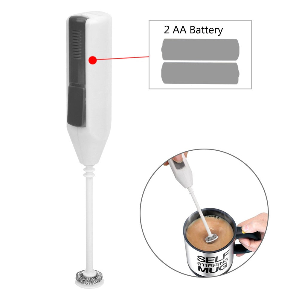 Electric Mini Hand Mixer & Drink Frother by HitMyNeed