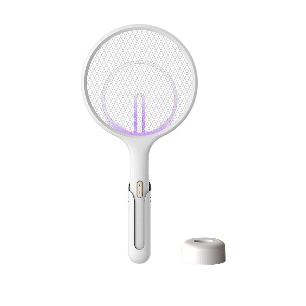 Electric Mosquito Swatter Racket with Charging Base by HitMyNeed