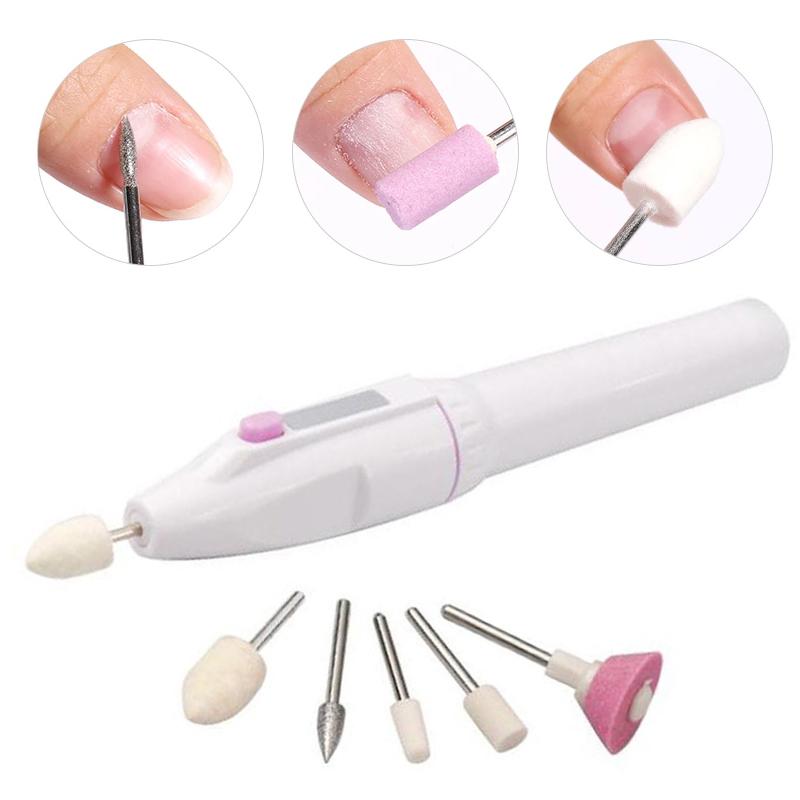Electric Nail Sander with 5 Attachments by HitMyNeed