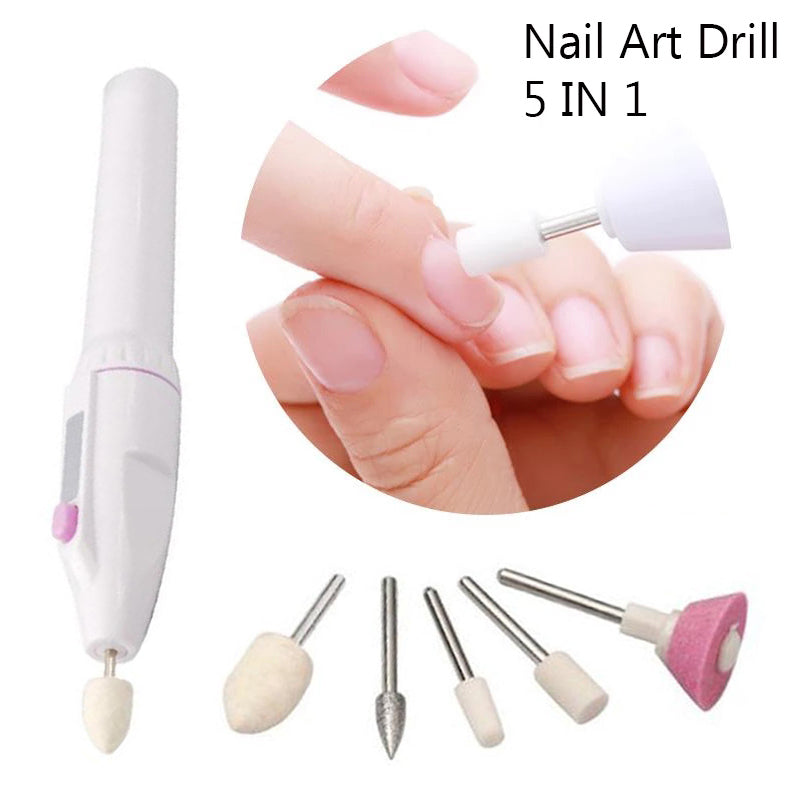 Electric Nail Sander with 5 Attachments by HitMyNeed