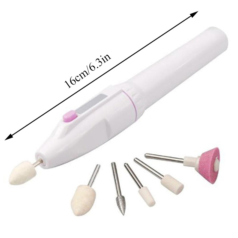 Electric Nail Sander with 5 Attachments by HitMyNeed
