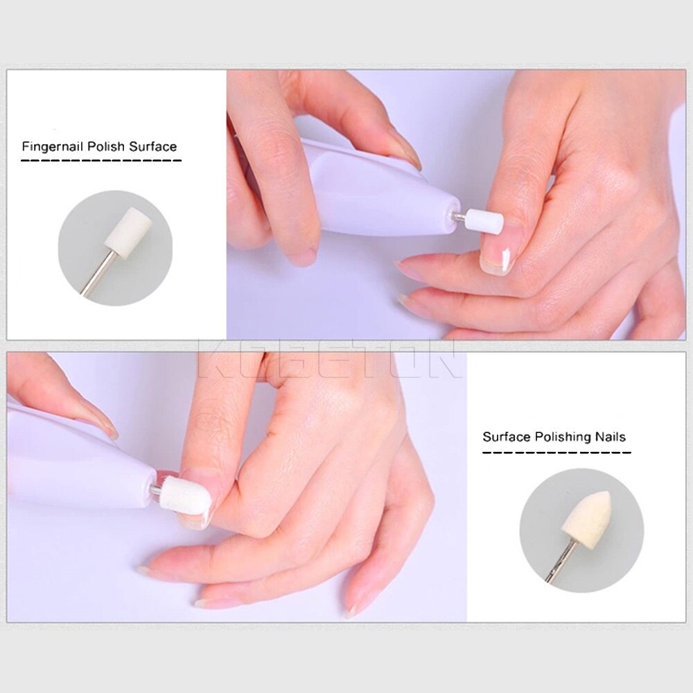 Electric Nail Shaper with 5 Drill Bits by HitMyNeed