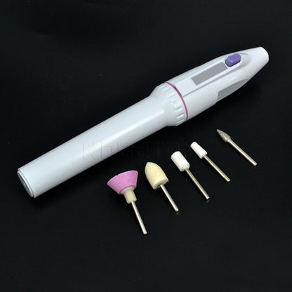 Electric Nail Shaper with 5 Drill Bits by HitMyNeed