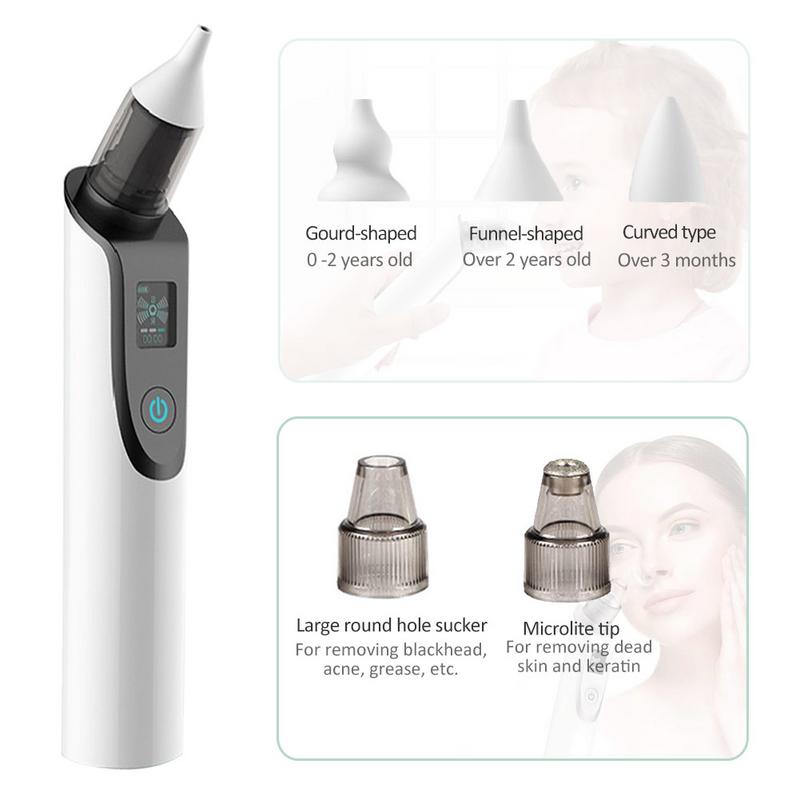 Electric Nasal Aspirator & Blackhead Remover by HitMyNeed