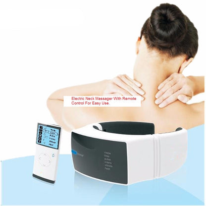 Electric Neck Massager with Heat and Remote Control by HitMyNeed