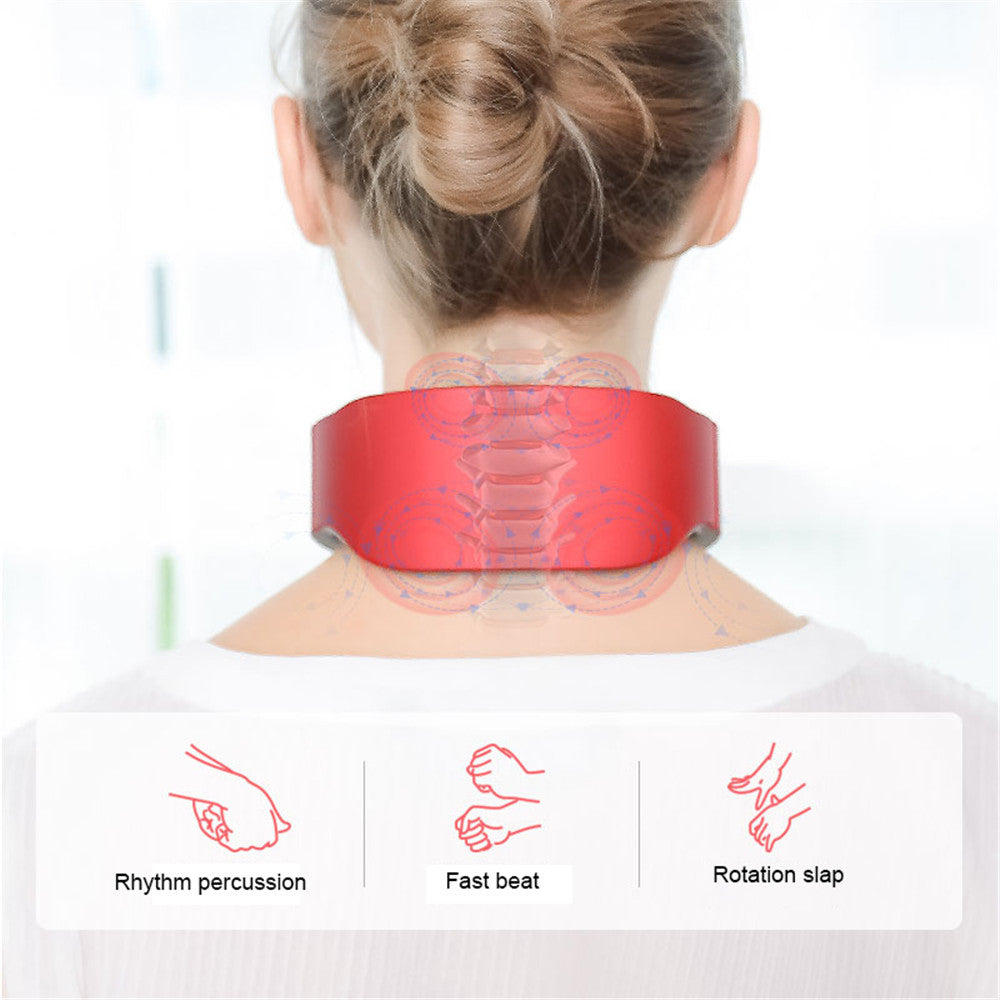 Electric Neck & Shoulder Pulse Massager with Heat by HitMyNeed