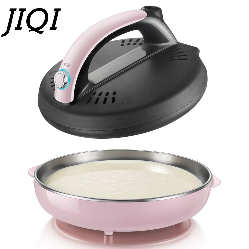 Electric Non-Stick Crepe Maker Pan 600W by HitMyNeed