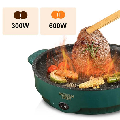 Electric Non-Stick Multi Cooker Frying Pan 22/26cm by HitMyNeed