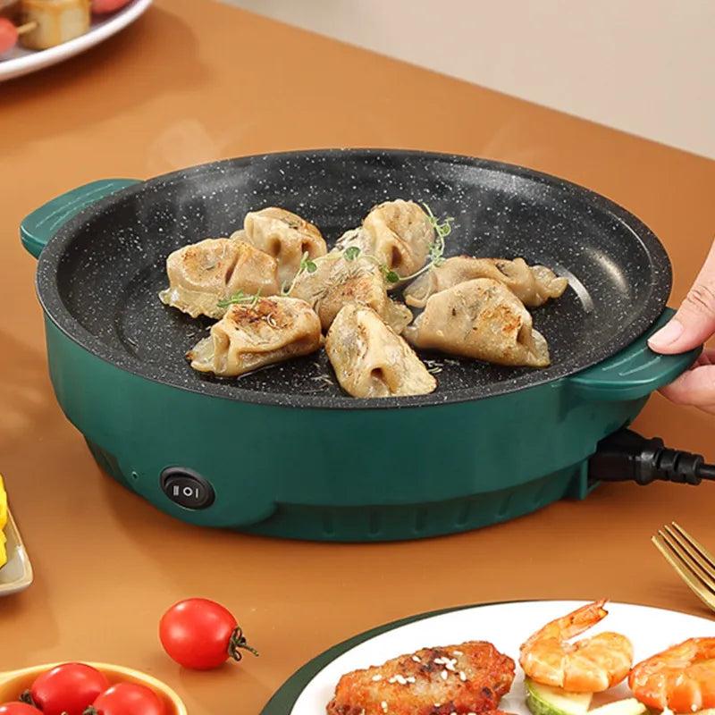 Electric Non-Stick Multi Cooker Frying Pan 22/26cm by HitMyNeed